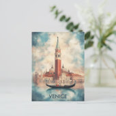 Venedig Italien Reise Postkarte (Stehend Vorderseite)