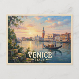 Venedig Italien Reise Postkarte