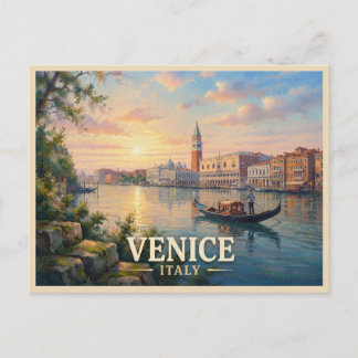 Venedig Italien Reise Postkarte