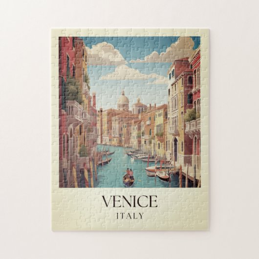 Venedig Italien Reise Puzzle (Vertikal)