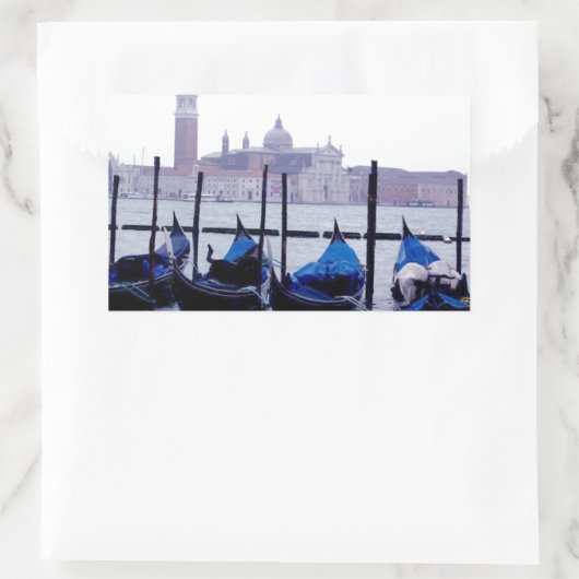 Venedig Italien Reise Rechteckiger Aufkleber (Tasche)