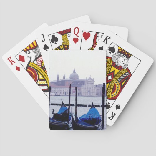 Venedig Italien Reise Spielkarten (Rückseite)