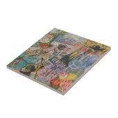 Venedig Italien Reisen Vintage Hübsche Kunst Fliese (Seite)