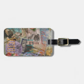 Venedig Italien Reisen Vintage Hübsche Kunst Gepäckanhänger (Vorderseite horizontal)