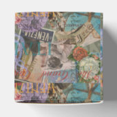 Venedig Italien Reisen Vintage Hübsche Kunst Geschenkschachtel (Oben)