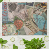 Venedig Italien Reisen Vintage Hübsche Kunst Handtuch (Gefaltet)