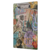 Venedig Italien Reisen Vintage Hübsche Kunst Klemmbrett (Links)