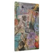 Venedig Italien Reisen Vintage Hübsche Kunst Klemmbrett (Rechts)