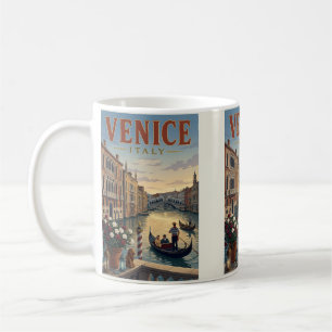 Venedig Italien Reiseplakat Kaffeetasse