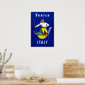 Venedig, Italien Reiseplakat Poster (Küche)
