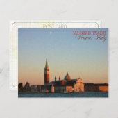 Venedig, Italien - San Giorgio Maggiore - Postkart Postkarte (Vorne/Hinten)