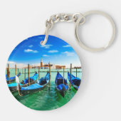 Venedig Italien Schlüsselanhänger (Rückseite)