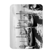 Venedig Italien Schwarz-Weiß-Landschaft Magnet (Vertikal)