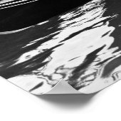 Venedig Italien Schwarz-Weiß-Landschaft P Triptych Poster (Ecke)