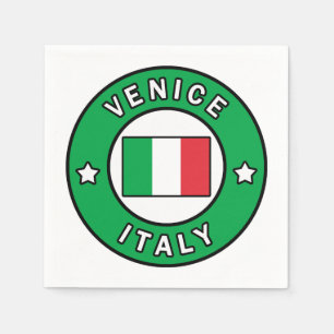 Venedig Italien Serviette