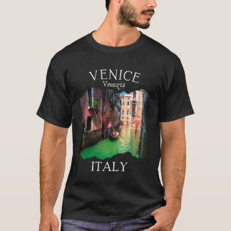 Venedig Italien Souvenir Gondoliere Boote Reisen I T-Shirt
