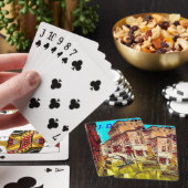 Venedig Italien Spielkarten & monogrammierte Buchs (In Situ)