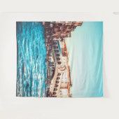 Venedig-Italien-Szene| Wandmalerei Wandteppich (Vorderseite (Horizontal))