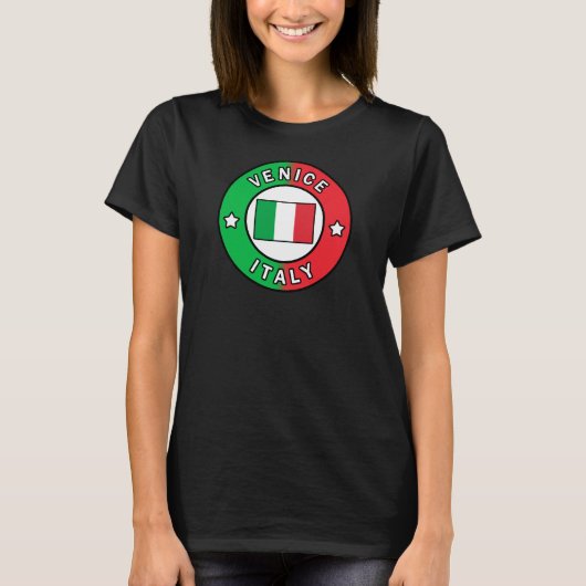 Venedig Italien T-Shirt (Vorderseite)