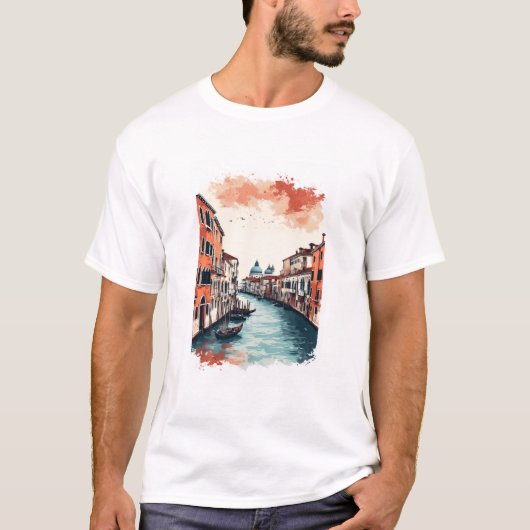 Venedig, Italien T-Shirt (Vorderseite)