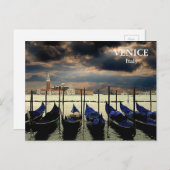 Venedig Italien Tourismus Gewohnt Postkarte (Vorne/Hinten)
