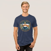 Venedig Italien Tri-Blend Shirt (Vorderseite voll)