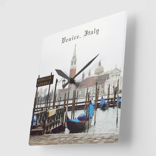 Venedig, Italien - Uhr (Winkel)