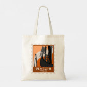 Venedig Italien, Venedig Italien, Vintages Italien Tragetasche (Rückseite)