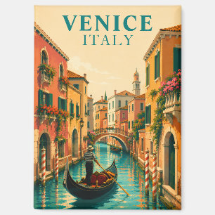 Venedig Italien Venezianisch Venezianischer Kanal Magnet