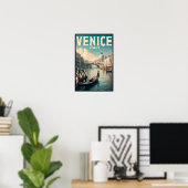 Venedig Italien Vintage Poster (Heimbüro)