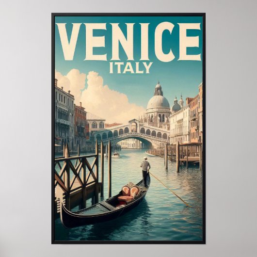 Venedig Italien Vintage Poster (Vorne)