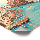 Venedig Italien Vintage Poster (Ecke)