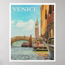 Venedig Italien Vintage Poster
