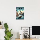 Venedig Italien Vintage Poster (Heimbüro)