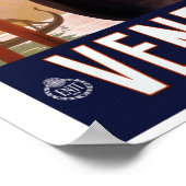 Venedig Italien Vintage Poster wiederhergestellt (Ecke)