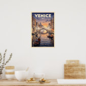 Venedig Italien Vintage Reise Poster (Küche)