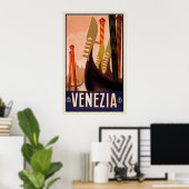 Venedig, Italien Vintage Travel Poster (Heimbüro)