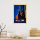 Venedig, Italien Vintage Travel Poster (Küche)