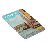 Venedig Italien Vintage Travel Poster Magnet (Rechte Seite)