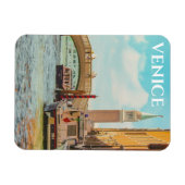Venedig Italien Vintage Travel Poster Magnet (Horizontal)
