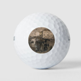 Venedig, Italien (Vintage Venezianische Landschaft Golfball
