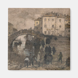 Venedig, Italien (Vintage Venezianische Landschaft Magnet