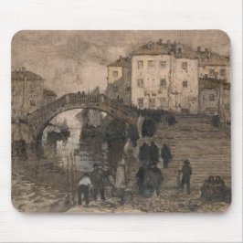 Venedig, Italien (Vintage Venezianische Landschaft Mousepad