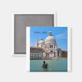 Venedig, Italien (von St.K.) Magnet (Vorderseite/Rückseite)