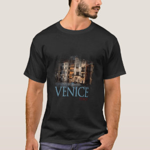 Venedig Italien Wasserfarbenfamilie Souvenir T-Shirt