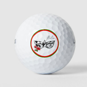 *~* Venedig Italienisch Italien Venitianische Mask Golfball