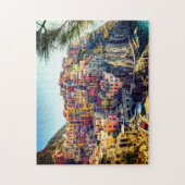 Venedig - Italienische Seehäuser Farbige Zuhause Puzzle (Vertikal)