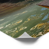 Venedig - Italienischer Kanalzug Poster (Ecke)