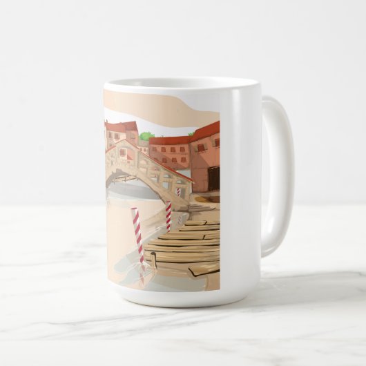 Venedig Kaffeetasse (VorderseiteRechts)