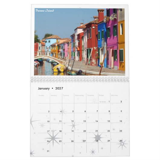 Venedig-Kalender Kalender (Jan 2027)
